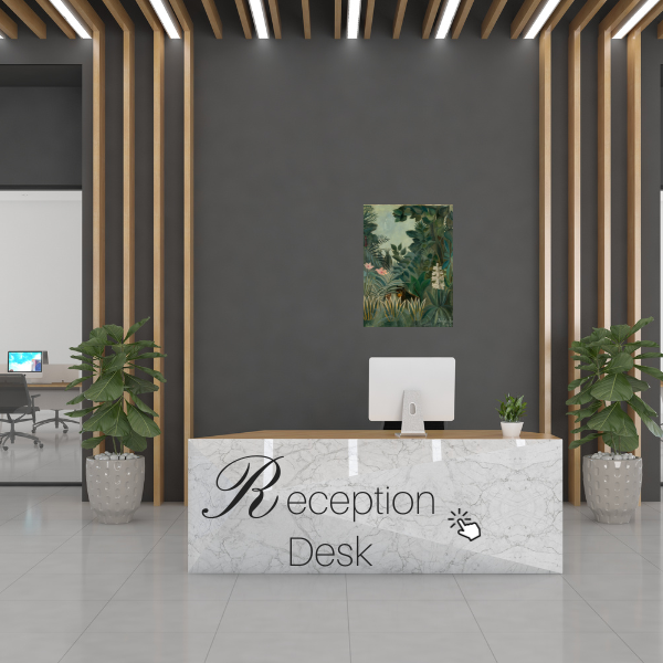Reception Desk & Furniture