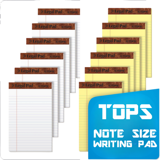 Tops Note-Size Ruled Pad: Perfect for Precision Note-Taking!