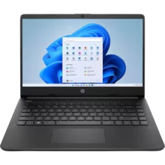 HP 14" Notebook: Celeron N4120, 4GB RAM, 128GB SSD, Windows 11, Intel UHD Graphics