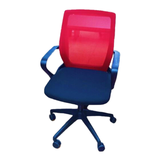 Anji Medium Back Mesh Chair with Arms