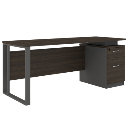 1200 x 600 Metal Desk with Single Pedestal: Sturdy and Efficient Workspace Solution