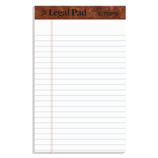 Tops Note-Size Ruled Pad: Perfect for Precision Note-Taking!