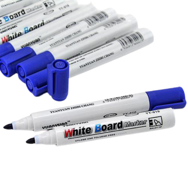 Yuan Bright Whiteboard Markers: Bold & Vivid Colors for Smooth Writing