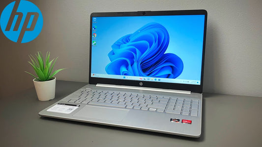 HP Laptop 15-ef2033dx: AMD Ryzen 3, Win 11, Radeon Graphics, 8GB RAM, 256GB SSD, 15.6" HD